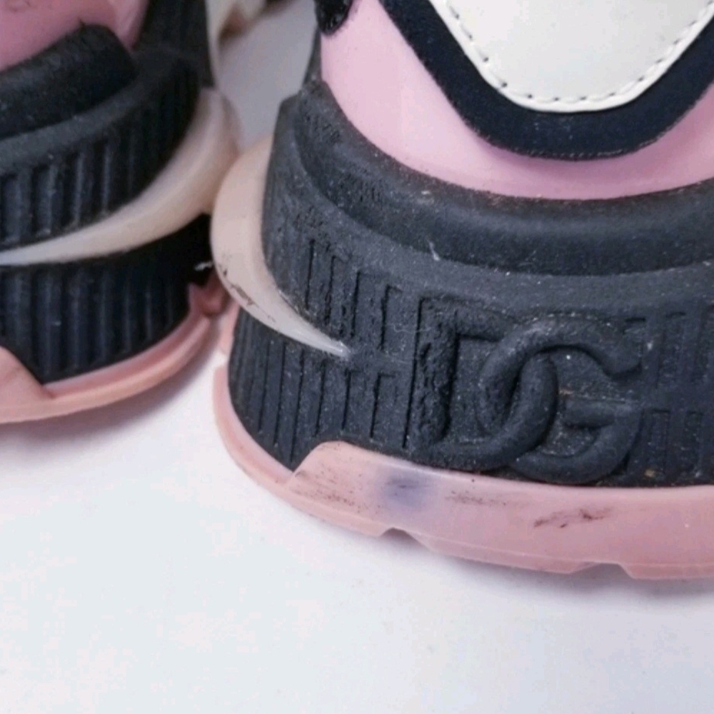 Dolce & Gabbana Wmns Air Master 'White Black Pink' EU 36/ US Wmns 6 - Picture 7 of 8